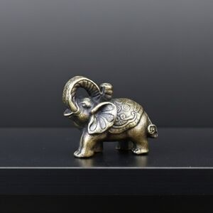 NEW Bronze Elephant Incense Holder